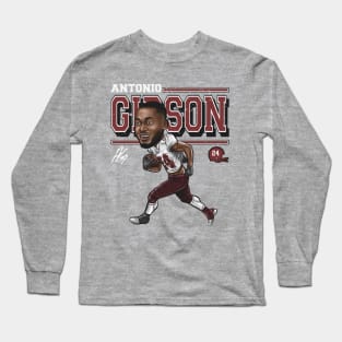 Antonio Gibson Washington Cartoon Long Sleeve T-Shirt